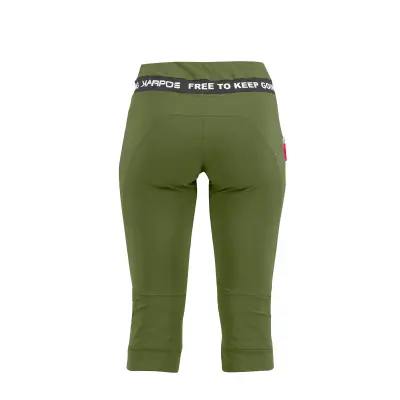 Karpos Easyfrizz Dámske 3/4 Nohavice cedar green/ombre blue