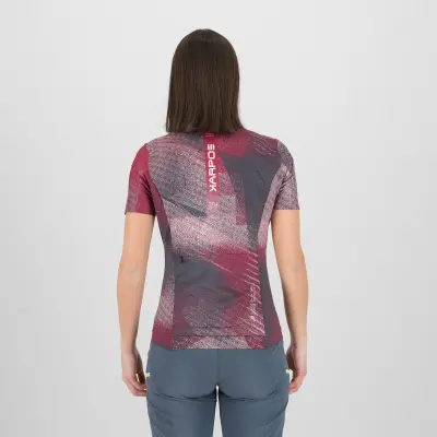 Karpos Sarca Dámsky Dres So Zipsom beet red, pristine