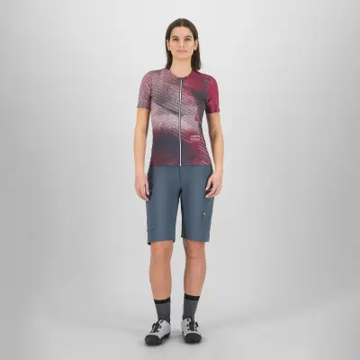 Karpos Sarca Dámsky Dres So Zipsom beet red, pristine