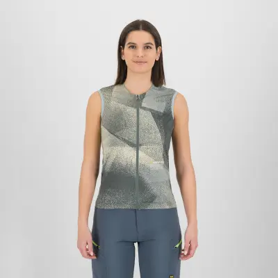 Karpos Sarca Dámske Tričko So Zipsom A Bez Rukávov urban, summer