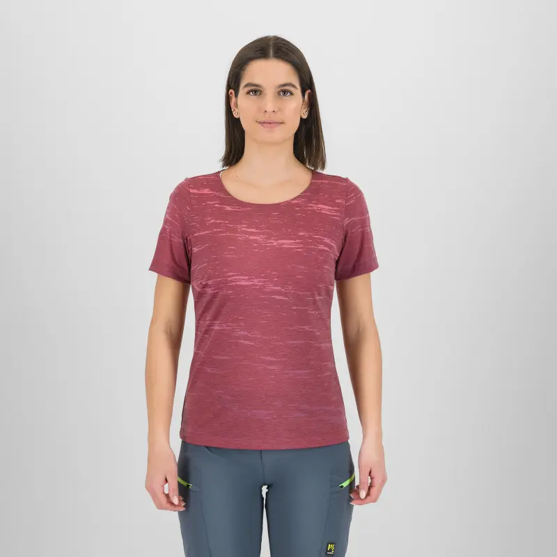 Karpos Tremalzo Dámske Tričko beet red, virtual pink
