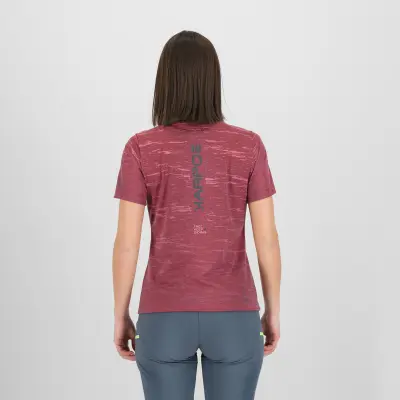 Karpos Tremalzo Dámske Tričko beet red, virtual pink