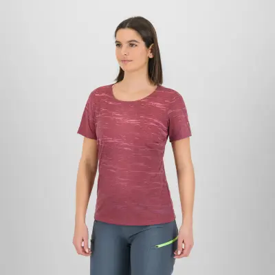 Karpos Tremalzo Dámske Tričko beet red, virtual pink