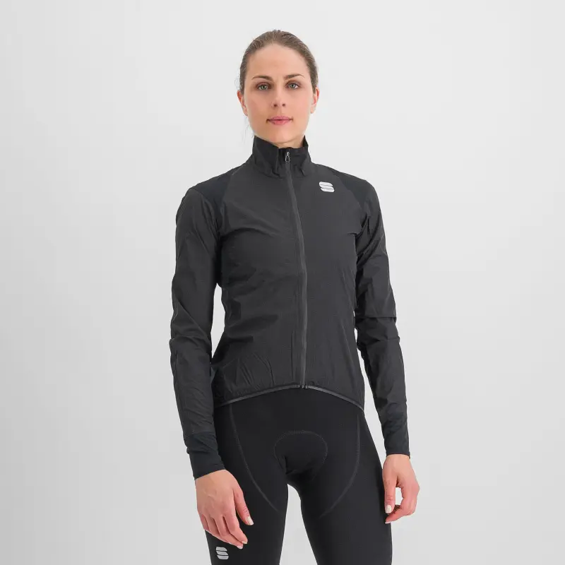 Přechodná cyklistická dámská bunda Sportful Hot Pack No Rain 2.0 černá