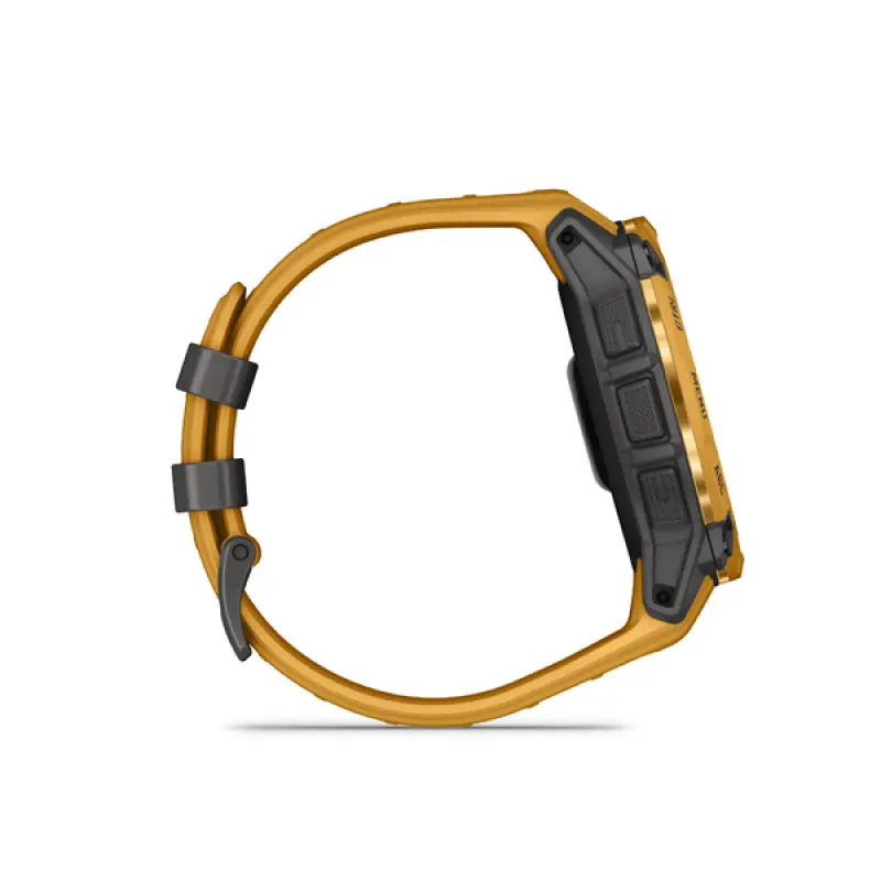 Instinct 3 - 50mm, Solar, Sunburst, Sunburst/grey silicone band (Limited)