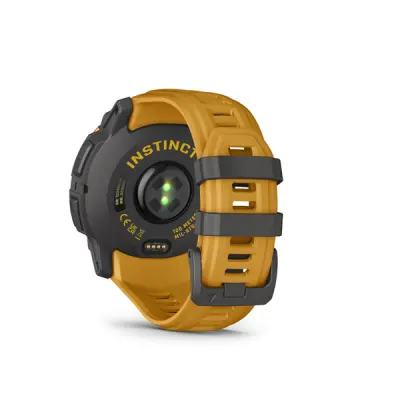 Instinct 3 - 50mm, Solar, Sunburst, Sunburst/grey silicone band (Limited)