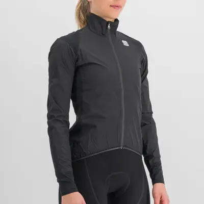 Sportful Hot Pack No Rain dámska cyklo bunda čierna