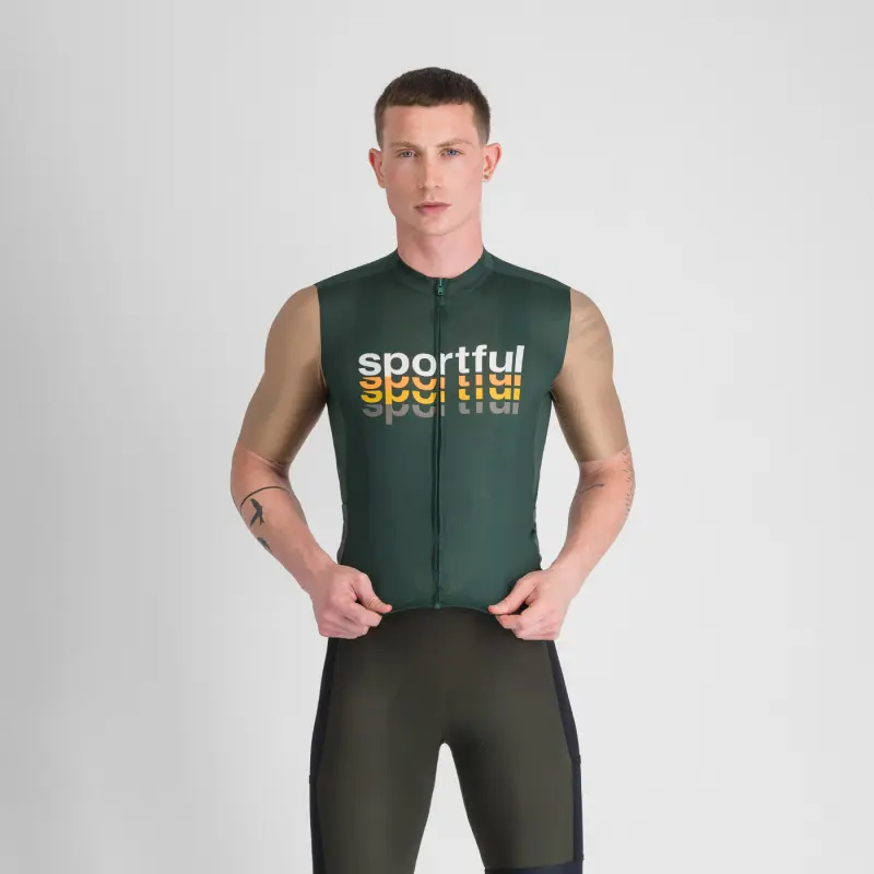 Sportful SUPERGIARA 2 LOGO dres oblivion green