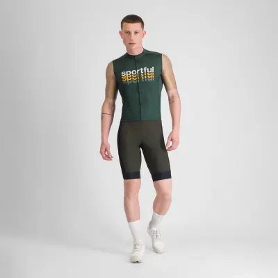 Sportful SUPERGIARA 2 LOGO dres oblivion green