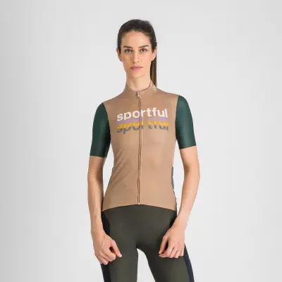Sportful SUPERGIARA LOGO 2 dámsky dres desert sand