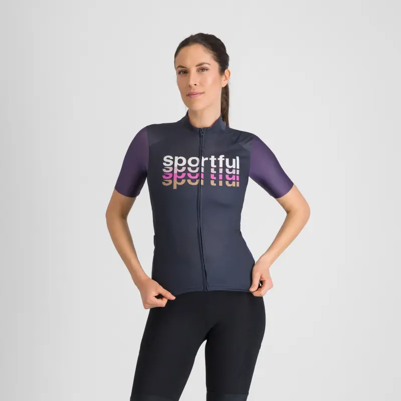 Sportful SUPERGIARA LOGO 2 dámsky dres galaxy blue