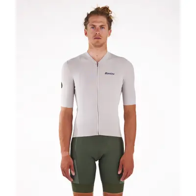 Dres SANTINI Stone Unisex White