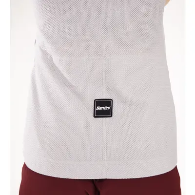 Dámský dres SANTINI Stone White