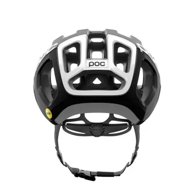 Cyklisticka-Prilba-Poc-Ventral-Air-Mips-Logo-Cierna-Biela