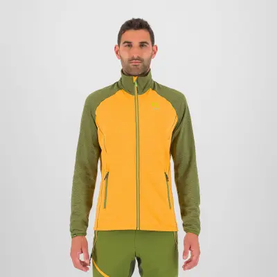 Karpos AMBRIZZOLA FULL-ZIP mikina radiant/cedar green