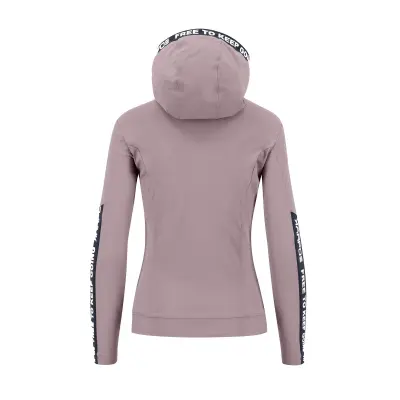 Karpos EASYFRIZZ FULL-ZIP dámska mikina s kapucňou nirvana/ombre blue