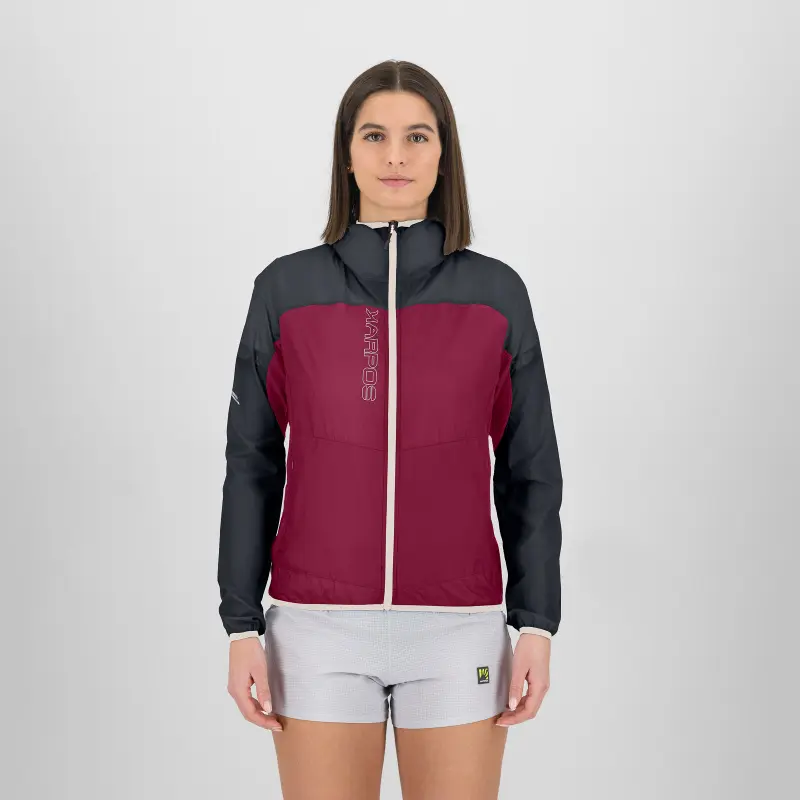 Karpos Lavaredo Wind Dámska Bunda beet red, vulcan