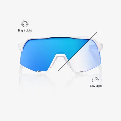 Okuliare 100% s3 le bastille bluemirror photochromic