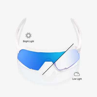 Okuliare 100% s3 le bastille bluemirror photochromic