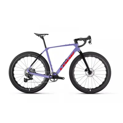LOOK G85 Speckled Purple/Neon Red Sram Force XLPR A Fulcrum Soniq