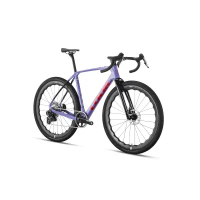 LOOK G85 Speckled Purple/Neon Red Sram Force XLPR A Fulcrum Soniq