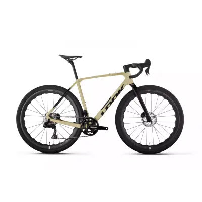 LOOK G85 Speckled Sand/Black Shimano GRX Di2 2X12 Fulcrum Soniq
