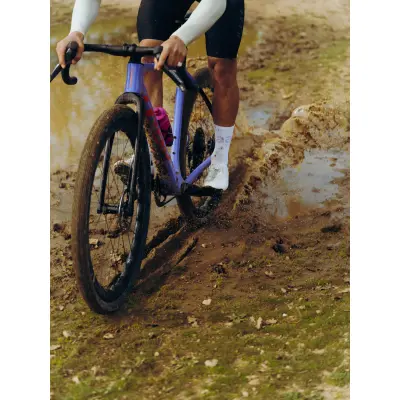 LOOK G85 Speckled Sand/Black Shimano GRX Di2 2X12 Fulcrum Soniq