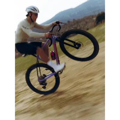 LOOK G85 Speckled Sand/Black Shimano GRX Di2 2X12 Fulcrum Soniq