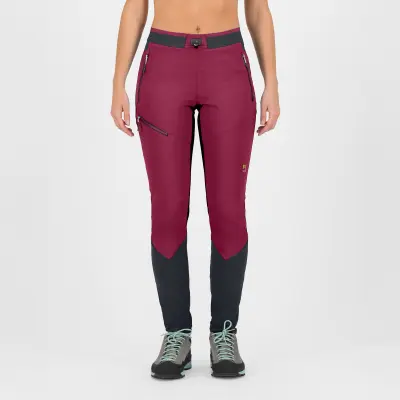 Karpos Rock Evo Dámske Nohavice beet red, vulcan