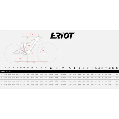 GHOT E-Riot CF Advanced Rebel Red/Misty Grey Glossy