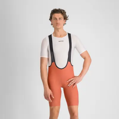 Sportful PULSE kraťasy s trakmi sienna glow