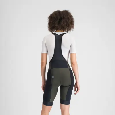 Sportful SUPERGIARA 2 dámske kraťasy s trakmi midnight forest / black