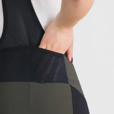 Sportful SUPERGIARA 2 dámske kraťasy s trakmi midnight forest / black