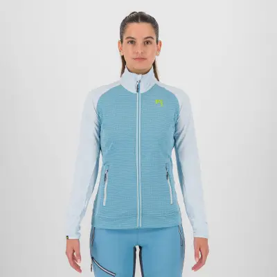 Karpos AMBRIZZOLA FULL ZIP dámska mikina delphinium/skywriting