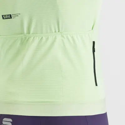 Sportful SRK dres s dlhým rukávom electric aloe