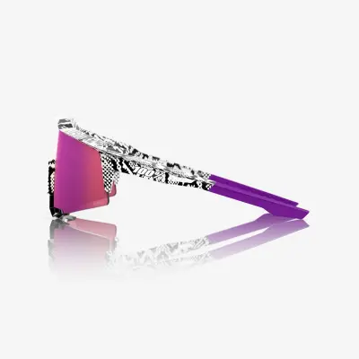 SPEEDCRAFT LE Elly 3 Gloss White - HiPER Dark Purple Mirror Lens