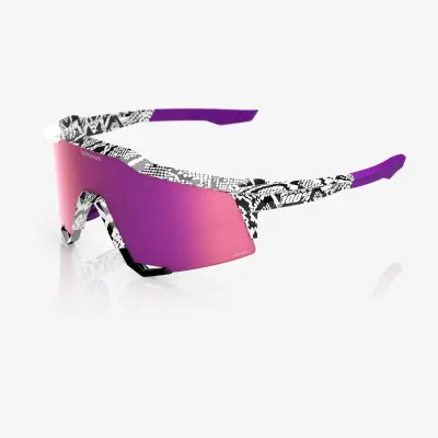 SPEEDCRAFT LE Elly 3 Gloss White - HiPER Dark Purple Mirror Lens