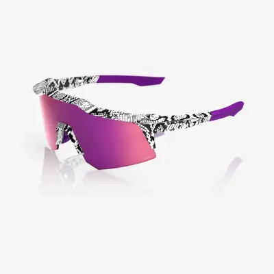 SPEEDCRAFT XS LE Elly 3 Gloss White - HiPER Dark Purple Mirror Lens