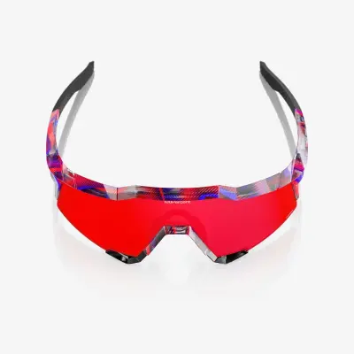 SPEEDCRAFT FDJ Gloss Translucent Red/Blue - HiPER Fire Red Mirror Lens