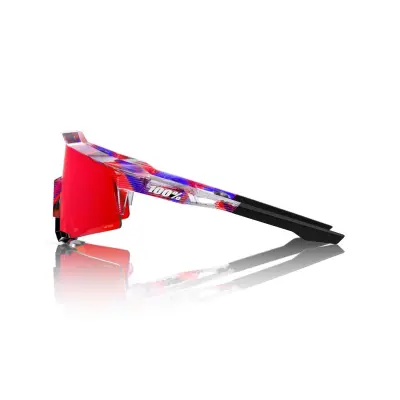 SPEEDCRAFT SL FDJ Gloss Translucent Red/Blue - HiPER Fire Red Mirror Lens