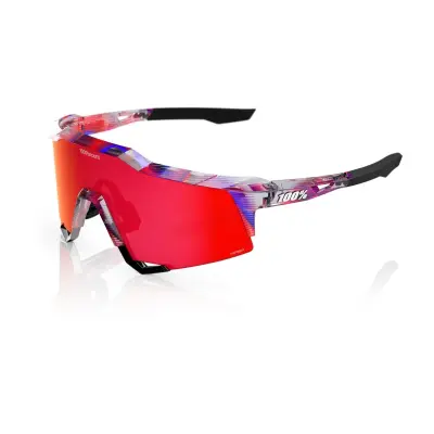 SPEEDCRAFT SL FDJ Gloss Translucent Red/Blue - HiPER Fire Red Mirror Lens