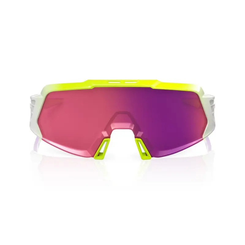 KORBIN X Polished Flo Yellow Fade - Purple Mirror Lens