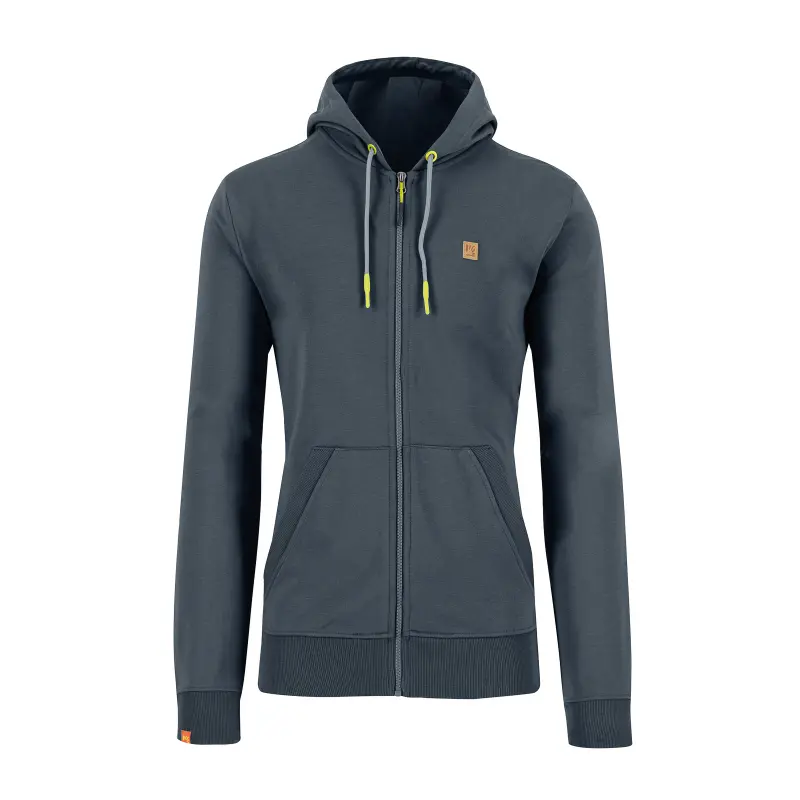 Karpos VOLPE FULL ZIP mikina s kapucňou dark slate