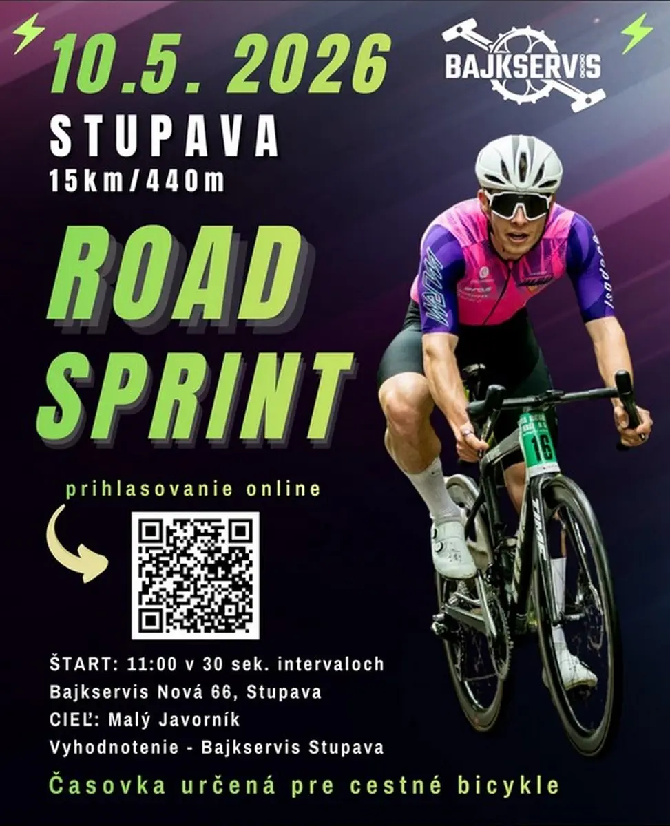 BAJKSERVIS STUPAVA ROAD SPRINT 2026
