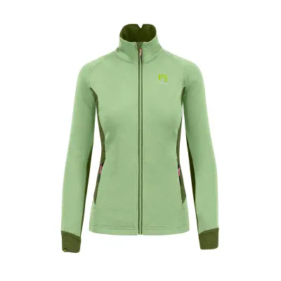 Karpos PIZZOCCO EVO FULL-ZIP dámska flíska arcadian/cedar green