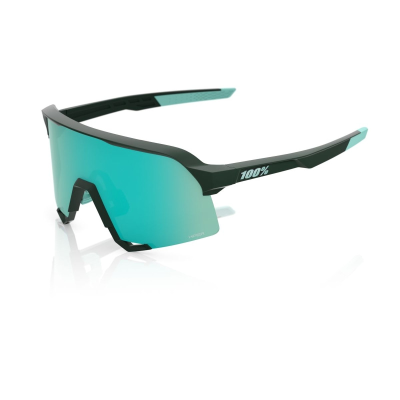Okluiare 100% S3 Matte Juniper - HiPER Mint Mirror  Lens