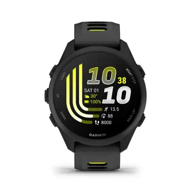 Forerunner 170 Music, Black/Amp Yellow