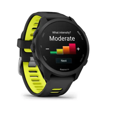 Forerunner 170 Music, Black/Amp Yellow
