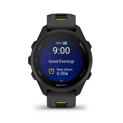 Forerunner 170 Music, Black/Amp Yellow