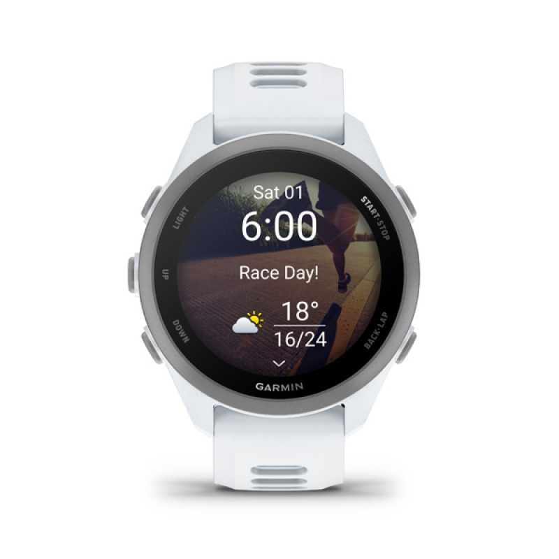 Forerunner 170 Music, Whitestone/Cloud Blue